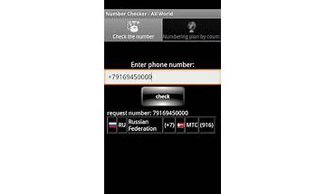 Number Checker - All World for Android - Download the APK from Habererciyes